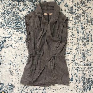 Gray Utility Vest by Max Jeans